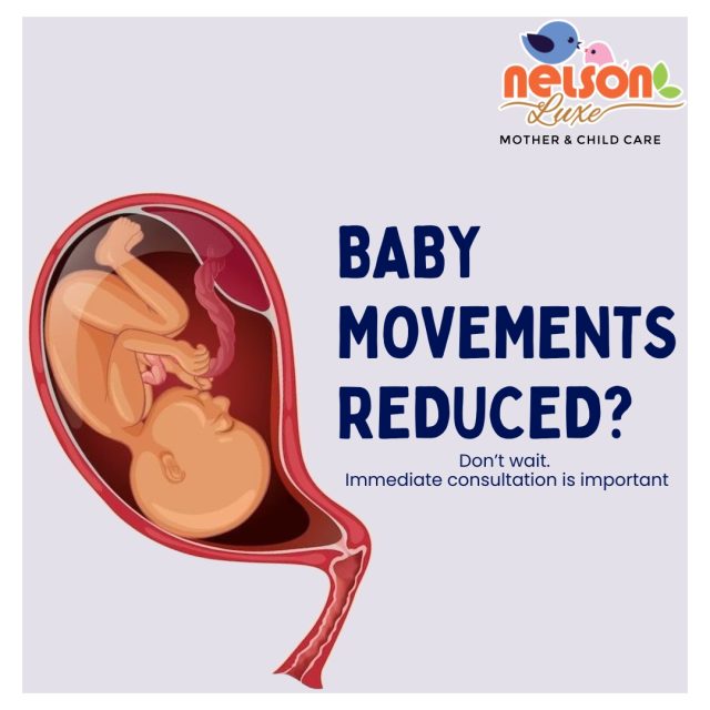 🩺 REDUCED BABY MOVEMENTS – WHEN TO ACT IMMEDIATELY

🚨 Noticing reduced baby movements? Do not ignore this sign.

✔️ Doctor’s Recommendation:
👉 Monitor your baby’s daily movement pattern
👉 If movements feel less than usual, do not wait
👉 Seek medical consultation without delay

💡 Important:
Early action can help prevent complications and ensure your baby’s safety

💙 Your awareness can make all the difference

🏥 Nelson Hospital – Trusted Maternity Care in Nagpur
✨ Expert guidance for a safe and healthy pregnancy

📍 Dhantoli & Wardhaman Nagar, Nagpur
📞 9518951959 / 9270205552
🌐 www.nelsonhospitals.com
.
.
.
#nagpur #nagpurcity #vidarbha #nagpurmoms #nagpurparents #childhealth #asthmaawareness #allergycare #nagpurhospital #besthospitalinnagpur #reelsnagpur #trendingnagpur #explorenagpur #doctorsofnagpur