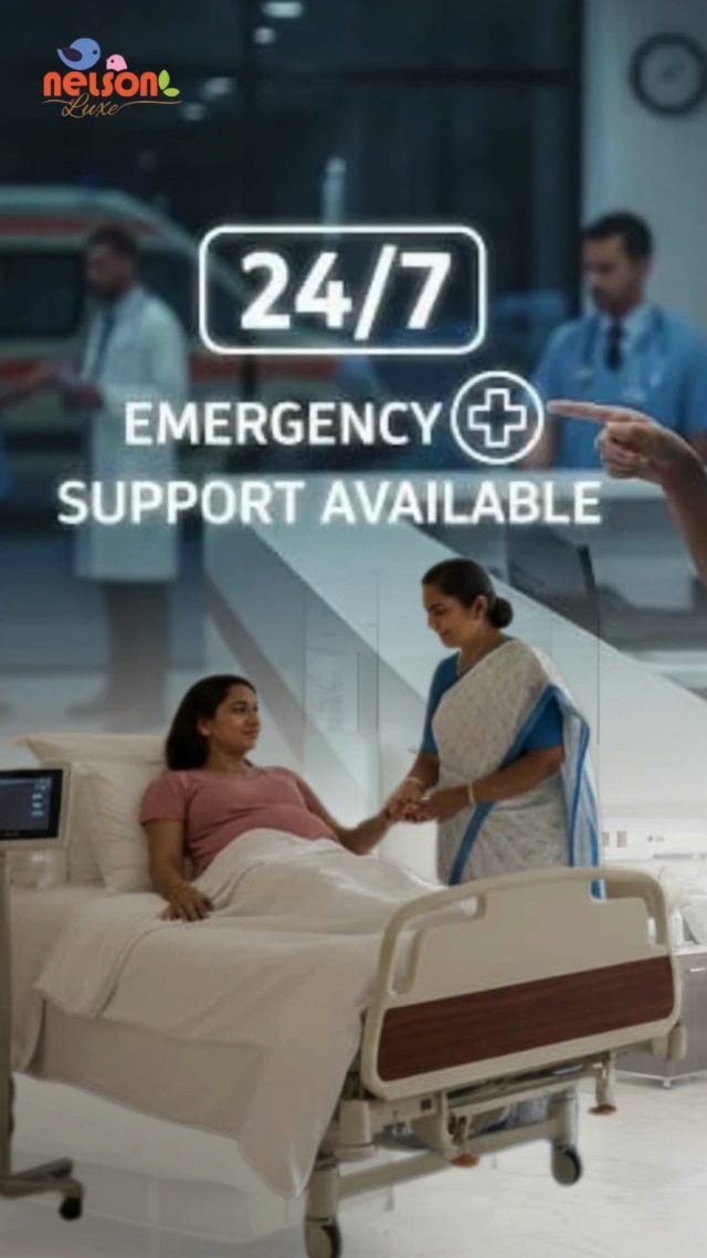 ✨ A Premium Motherhood Experience for Every Mother 🤍

Now in Wardhaman Nagar — Welcome to Nelson Luxe Hospital 🏥
Where every mother receives comfort, safety & VIP care throughout her motherhood journey 👶👩‍🍼

💎 Luxury Suites & Premium Private Rooms
🛏️ Hygienic General Ward with Comfortable Care
👩‍⚕️ Expert Mother & Child Care Team
🚨 24/7 Emergency Support Available
💖 Personalized Attention for Every Mother
✨ Safe, Comfortable & Trusted Maternity Care

Because every motherhood journey deserves care filled with comfort, trust & excellence 🌸

From pregnancy to parenthood — we’re with you at every step 🤍

🎯 Book your consultation today & experience maternity care like never before!

📍 Nelson Luxe Hospital, Wardhaman Nagar
📩 DM now for appointments & inquiries
📞 9518951959 / 9270205552
🌐 www.nelsonhospitals.com
.
.
.
.
#nagpurhospital  #nagpur #nagpurcity #GynecologyCare #nelsonhospital #healthawareness #stayhealthy #stayhealthy #HealthcareExcellence #PremiumCare #AdvancedCare #TrustedDoctors #PatientFirst #patientfirst #QualityCare #qualitycare #nagpurhospital #wardhamannagar #nagpurcity