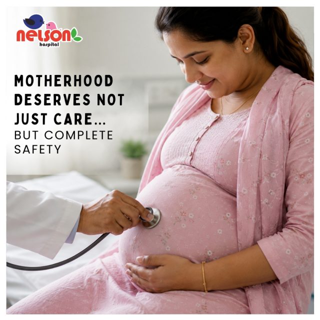 Motherhood Deserves Not Just Care… But Complete Safety. 

The moment you become a mother, nothing matters more than the health of your baby and the peace of your own heart. ✨

Every heartbeat, every milestone, and every moment of your pregnancy deserves expert care, constant support, and complete safety.

At Nelson Hospital — one of the best hospitals in Nagpur, we are committed to making your motherhood journey safe, comfortable, and memorable.

👩‍⚕️ Experienced maternity specialists
🏥 Advanced maternity & delivery care
👶 Expert newborn & NICU support
💙 Compassionate care for mother and baby

Because behind every healthy baby is a mother who felt safe, supported, and cared for. ❤️

👉 Safe motherhood is not a luxury — it's a necessity.
👉 Complete safety for every mother. The best start for every baby.

📞 Book your consultation today

📍 Dhantoli & Wardhaman Nagar, Nagpur
📞 9518951959 / 9270205552
🌐 www.nelsonhospitals.com
.
.
.
#nagpurhospital  #nagpur #nagpurcity #GynecologyCare #nelsonhospital #healthawareness #stayhealthy #stayhealthy #HealthcareExcellence #PremiumCare #AdvancedCare #TrustedDoctors #PatientFirst #patientfirst #QualityCare #qualitycare #nagpurhospital #wardhamannagar #nagpurcity #foryoü #foryouシ #foryoupage #viralreelsシ #virałreels #besthospital #nagpur  #viralpost