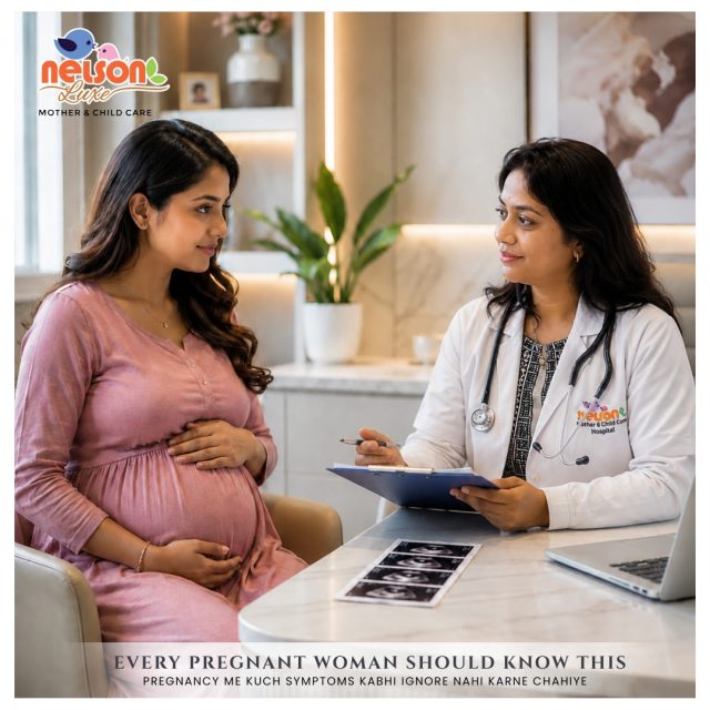 These Pregnancy Symptoms Should Never Be Ignored. 🚨🤰

A healthy pregnancy is not just about regular checkups — it's also about recognizing warning signs before they become emergencies.

Some symptoms may seem minor at first, but they can indicate serious complications that require immediate medical attention for both mother and baby.

⚠️ Severe Headache
⚠️ Heavy Bleeding
⚠️ Reduced Baby Movements
⚠️ Swelling & Breathlessness

If you experience any of these symptoms during pregnancy, do not wait. Early medical intervention can help prevent complications and ensure the best possible outcome for you and your baby.

At Nelson LUXE Hospital, our experienced maternity specialists provide comprehensive pregnancy care, advanced fetal monitoring, and round-the-clock support to keep mothers and babies safe throughout their journey.

💙 Because every kick matters.
💙 Every symptom matters.
💙 Every mother matters.

🏥 Nelson Hospital – One of the Best Mother & child Hospitals in Nagpur

👩‍⚕️ Expert Obstetric & Gynecology Team
🤰 High-Risk Pregnancy Management
🩺 Advanced Maternal & Fetal Monitoring
💙 Compassionate Care for Mother & Baby

Don't ignore the signs your body is giving you.

👉 Save this post for every expecting mother.
👉 Share it with someone who needs to see this.

📞 Book your consultation today
📍 Dhantoli & Wardhaman Nagar, Nagpur
📞 9518951959 / 9270205552

🌐 www.nelsonhospitals.com
.
.
.
#nagpurhospital  #nagpur #nagpurcity #GynecologyCare #nelsonhospital #healthawareness #stayhealthy #stayhealthy #HealthcareExcellence #PremiumCare #AdvancedCare #TrustedDoctors #PatientFirst #patientfirst #QualityCare #qualitycare #nagpurhospital #wardhamannagar #nagpurcity #foryoü #foryouシ #foryoupage #viralreelsシ #virałreels #besthospital #nagpur  #viralpost