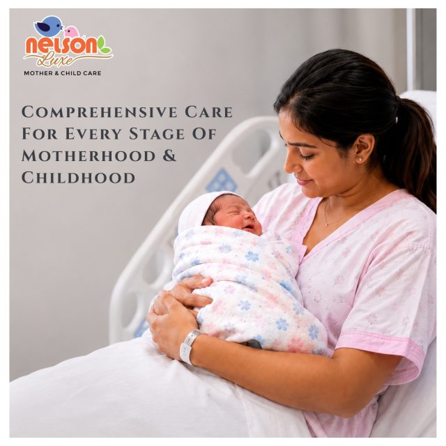 🤱👶 Comprehensive Care For Every Stage Of Motherhood & Childhood

From the first hopes of parenthood to your child’s growing years, every stage deserves expert care, compassion, and confidence.

At Nelson LUXE Hospital, we provide complete care for women, mothers, newborns, and children—all under one roof.

🌸 Routine Checkups
💖 Fertility Treatments
🤰 Prenatal & Pregnancy Care
🔬 Minimally Invasive Surgery
👶 Expert Pediatric Care
💉 Vaccinations & Immunization
📈 Child Growth & Development Monitoring
🩺 Pediatric Consultations

Because every mother deserves trusted care, and every child deserves the healthiest start in life. 💙

🏥 Nelson LUXE Hospital – Your Partner in Motherhood & Childhood Care

📍 Dhantoli & Wardhaman Nagar, Nagpur
📞 9518951959 / 9270205552
🌐 www.nelsonhospitals.com
.
.
.
#nagpurhospital  #nagpur #nagpurcity #GynecologyCare #nelsonhospital #healthawareness #stayhealthy #stayhealthy #HealthcareExcellence #PremiumCare #AdvancedCare #TrustedDoctors #PatientFirst #patientfirst #QualityCare #qualitycare #nagpurhospital #wardhamannagar #nagpurcity #foryoü #foryouシ #foryoupage #viralreelsシ #virałreels #besthospital