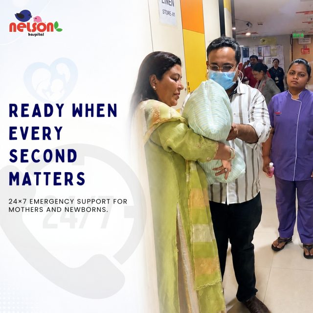 🚨 Ready When Every Second Matters | 24×7 Emergency Support for Mothers & Newborns at Nelson Hospital

Pregnancy and childbirth can bring unexpected situations, making immediate medical attention essential for the safety of both mother and baby. At Nelson Hospital, Nagpur, our 24×7 maternity emergency services ensure that expert care is always available whenever you need it most. From emergency labor and delivery to newborn emergencies, our experienced team is prepared to respond quickly with advanced medical support.

At Nelson Hospital, every second counts, and every life matters. Whether you're expecting your first baby or managing a high-risk pregnancy, you can trust our experienced medical team to provide compassionate care with the highest standards of safety and excellence.

Best Mother and Child Care – Nelson Hospital ❤️

📍 Dhantoli & Wardhaman Nagar, Nagpur
📞 9518951959 / 9270205552
🌐 www.nelsonhospitals.com
.
.
.
#nagpurhospital #nagpur #nagpurcity #GynecologyCare #nelsonhospital #healthawareness #stayhealthy #stayhealthy #HealthcareExcellence #PremiumCare #AdvancedCare #TrustedDoctors #PatientFirst #patientfirst #QualityCare #qualitycare #nagpurhospital #wardhamannagar #nagpurcity #foryoü #foryouシ #foryoupage #viralreelsシ #virałreels #besthospital #nagpur  #viralpost