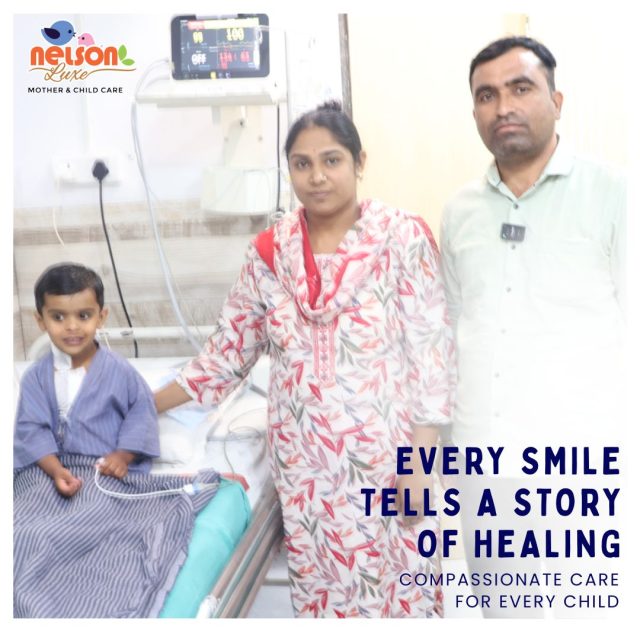 Every Smile Tells a Story of Healing. 💙 At Nelson Luxe Hospital, every child's smile reflects expert medical care, compassion, and hope. Our experienced pediatric specialists provide comprehensive healthcare for newborns, infants, children, and adolescents with advanced diagnostics, personalized treatment, and family-centered care. From routine check-ups and vaccinations to specialized pediatric care, we are dedicated to helping every child grow healthy and happy.

📍 Dhantoli & Wardhaman Nagar, Nagpur
📞 9518951959 / 9270205552
🌐 www.nelsonhospitals.com
.
.
.
#nagpurhospital #nagpur #nagpurcity #GynecologyCare #nelsonhospital #healthawareness #stayhealthy #stayhealthy #HealthcareExcellence #PremiumCare #AdvancedCare #TrustedDoctors #PatientFirst #patientfirst #QualityCare #qualitycare #nagpurhospital #wardhamannagar #nagpurcity #foryoü #foryouシ #foryoupage #viralreelsシ #virałreels #besthospital #nagpur  #viralpost