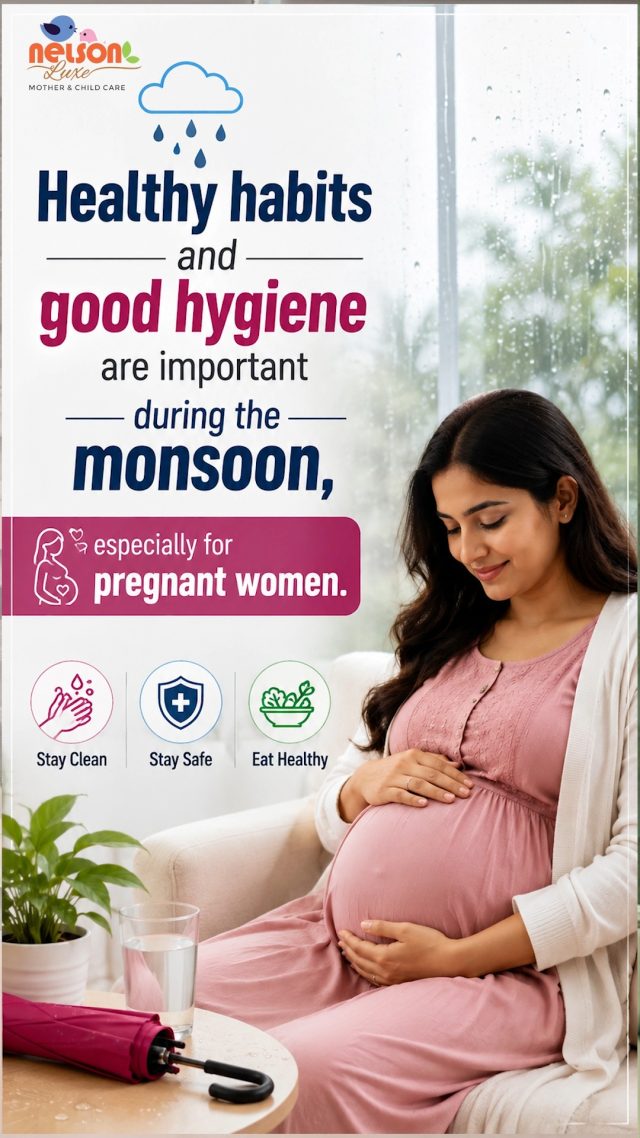 During the monsoon, maintaining healthy habits and good hygiene is especially important for pregnant women. Changing weather can increase the risk of infections, so simple daily precautions can help support a safe and healthy pregnancy. Stay clean, stay safe, eat nutritious food, drink enough water, and take extra care of your personal hygiene. 

From washing hands regularly to avoiding unhygienic surroundings and choosing fresh, healthy foods, small habits can make a big difference during pregnancy. If you notice any unusual symptoms, consult your gynecologist for the right guidance.

Nagpur's No. 1 Trusted Hospital – Nelson luxe  Hospital
📍 Dhantoli & Wardhaman Nagar, Nagpur
📞 9518951959 / 9270205552
🌐 www.nelsonhospitals.com
.
.
.
#nagpurhospital #nagpur #nagpurcity #GynecologyCare #nelsonhospital #healthawareness #stayhealthy #stayhealthy #HealthcareExcellence #PremiumCare #AdvancedCare #TrustedDoctors #PatientFirst #patientfirst #QualityCare #qualitycare #nagpurhospital #wardhamannagar #nagpurcity #foryoü #foryouシ #foryoupage #viralreelsシ #virałreels #besthospital #nagpur  #virałpost