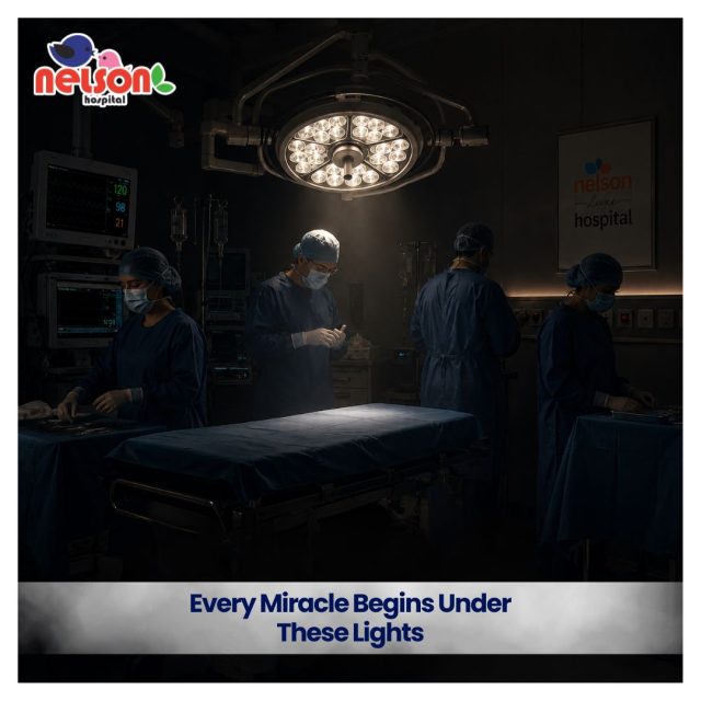 Every miracle begins with precision, expertise, and a dedicated medical team working behind the scenes. 🏥✨ Under the surgical lights, every decision matters and every moment is focused on patient safety, advanced treatment, and better outcomes.

At Nelson Hospital, our operation theatre is supported by skilled doctors, trained medical professionals, advanced surgical technology, and strict safety protocols to provide comprehensive surgical care. From complex procedures to critical interventions, we believe every patient deserves trusted healthcare with compassion and precision.

📍 Dhantoli & Wardhaman Nagar, Nagpur
📞 9518951959 / 9270205552
🌐 www.nelsonhospitals.com
.
.
.
#nagpurhospital #nagpur #nagpurcity #GynecologyCare #nelsonhospital #healthawareness #stayhealthy #stayhealthy #HealthcareExcellence #PremiumCare #AdvancedCare #TrustedDoctors #PatientFirst #patientfirst #QualityCare #qualitycare #nagpurhospital #wardhamannagar #nagpurcity #foryoü #foryouシ #foryoupage #viralreelsシ #virałreels #besthospital #nagpur  #virałpost 

[Nelson Hospital Nagpur, best hospital in Nagpur, advanced surgical care, operation theatre Nagpur, surgical hospital Nagpur, expert doctors Nagpur, advanced medical treatment, patient safety, modern operation theatre, healthcare in Nagpur, trusted hospital Nagpur, surgical care, medical team, quality healthcare.]