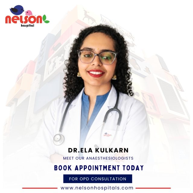 Meet Our Anaesthesiologist – Dr. Ela Kulkarn ❤️

When it comes to any procedure or surgery, having a skilled anaesthesiologist by your side is an important part of safe and comfortable medical care.

At Nelson Hospital, Nagpur, Dr. Ela Kulkarn provides attentive anaesthesia care with a focus on patient safety, comfort, and careful monitoring throughout the procedure. Every patient is different, and the right anaesthesia care is planned according to individual medical needs.

Looking for a trusted hospital for your medical consultation and treatment? Book your OPD consultation and take the next step towards the right care.

Nelson Hospital – Nagpur’s No. 1 Trusted Hospital.

📞 Contact: 9518951959
🌐 Website: www.nelsonhospitals.com
.
.
.
#NelsonHospital #HospitalInNagpur #BestHospitalNagpur #HealthcareNagpur #PatientCare #QualityHealthcare #TrustedHospital #NagpurHealthcare #HealthcareServices #MedicalCare #CareTrustHope #nagpurhospital 

[Anaesthesiologist in Nagpur, Anaesthesia Doctor in Nagpur, Anaesthesia Care Nagpur, Anaesthesiologist Doctor Nagpur, Hospital in Nagpur, Surgery Care Nagpur, Patient Care Nagpur, Dr Ela Kulkarn, Nelson Hospital Nagpur]