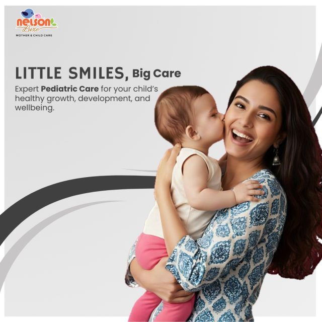 [Little Smiles, Big Care. ❤️

Every smile, every new step, and every little milestone matters. As children grow, their health needs change too — and having the right pediatric care can make the journey easier for both children and parents.

At Nelson Luxe Mother & Child Care, we provide dedicated pediatric care in Nagpur with a focus on your child’s healthy growth, development, and overall wellbeing. From routine health check-ups and preventive care to guidance for common childhood concerns, our experienced team is here to support your little one at every stage.

Because caring for a child is not just about treating illness — it’s about helping them grow healthy, happy, and confident. ❤️

Nelson  luxe Hospital – Nagpur’s No. 1 Trusted Hospital.

📞 Contact: 9518951959
🌐 Website: www.nelsonhospitals.com
.
.
.
#NelsonHospital #HospitalInNagpur #BestHospitalNagpur #HealthcareNagpur #PatientCare #QualityHealthcare #TrustedHospital #NagpurHealthcare #HealthcareServices #MedicalCare #CareTrustHope #nagpurhospital 

[pediatric care in Nagpur, child specialist in Nagpur, pediatrician Nagpur, child healthcare Nagpur, child doctor Nagpur, pediatric hospital Nagpur, child health check-up, newborn and child care, child development care, Nelson Luxe Hospital, Nelson Hospital Nagpur]