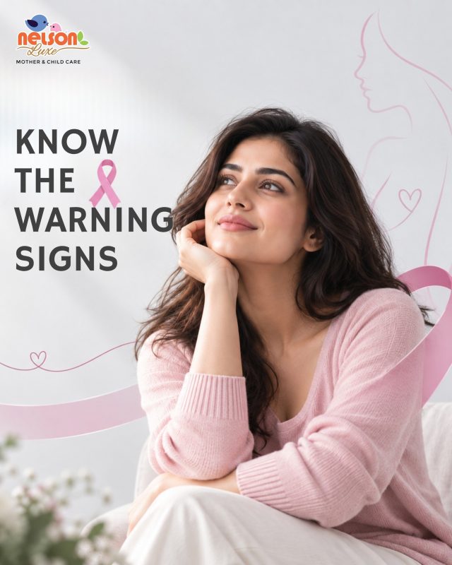🎀 KNOW THE WARNING SIGNS. KNOW YOUR HEALTH.

Breast health awareness starts with knowing the changes that shouldn’t be ignored. If you notice a new lump, change in breast size or shape, skin dimpling, nipple changes, or unusual discharge, don’t delay—consult a doctor.

Early attention can make a difference. 💗

Stay aware. Stay informed. Take care of your health.

🏥 Nelson Luxe Hospital – Nagpur’s No. 1 Trusted Hospital
📍 Dhantoli & Wardhaman Nagar, Nagpur
📞 9518951959
🌐www.nelsonhospitals.com

.
.
.
.
#BreastHealth #BreastCancerAwareness #BreastCancerSymptoms #BreastHealthAwareness #WomensHealth #BreastCancerScreening #HealthAwareness #WomenHealthcare #NagpurHealthcare #NelsonLuxeHospital #NelsonHospitals #Nagpur

[ Breast Health, Breast Cancer Awareness, Breast Cancer Symptoms, Breast Health Checkup, Breast Cancer Screening, Women’s Health, Breast Lump, Breast Health Awareness, Women’s Healthcare in Nagpur, Nelson Luxe Hospital Nagpur]