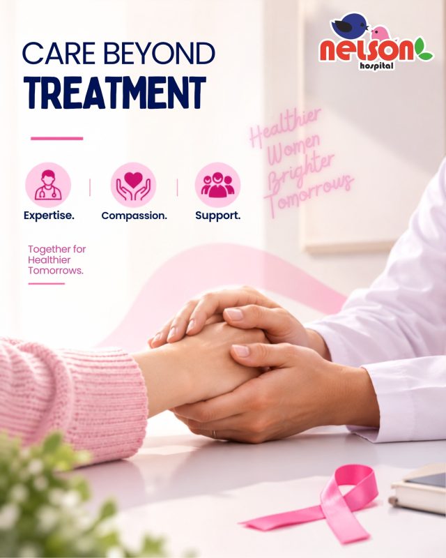 💗 CARE BEYOND TREATMENT.

At Nelson Hospital, healthcare is about more than treatment—it’s about providing expert medical care, compassion, and continuous support at every step of your healthcare journey.

Because every patient deserves to feel heard, cared for, and supported. 🏥✨

Expertise. Compassion. Support.

🏥 Nelson Hospital – Nagpur’s No. 1 Hospital
📍 Dhantoli & Wardhaman Nagar, Nagpur
📞 9518951959
🌐 www.nelsonhospitals.com

#NelsonHospital #NagpurHospital #HealthcareInNagpur #PatientCare #CompassionateCare #QualityHealthcare #MedicalCare #Healthcare #HospitalCare #Nagpur #expertcare 

[ Nelson Hospital Nagpur, Healthcare in Nagpur, Expert Medical Care, Compassionate Healthcare, Patient Care, Hospital in Nagpur, Quality Healthcare, Medical Treatment, Patient Support]