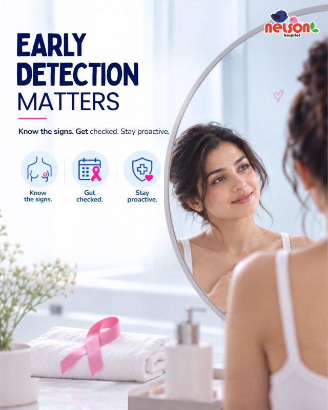 Your health deserves attention, not postponement. 💗🎗️

Breast health is an important part of every woman’s well-being. Being aware of changes in your breasts, knowing your risk factors, and seeking medical advice when something feels unusual can help you take timely action.

Don’t ignore the signs. Don’t delay a checkup. Make breast health a priority, because early detection can make a meaningful difference. 🌸

(Breast Cancer Awareness, Early Detection of Breast Cancer, Breast Health, Breast Cancer Screening, Women’s Health, Breast Examination, Cancer Awareness, Preventive Healthcare)