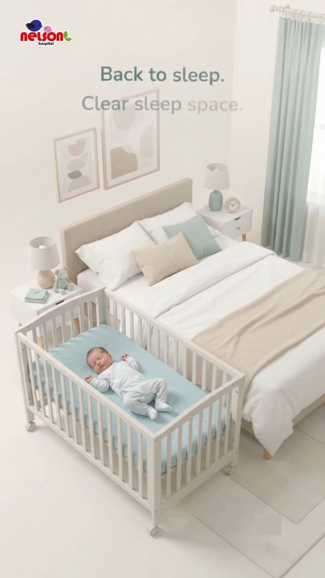 A safe sleep environment is essential for your newborn’s health and well-being! 👶💙 In this reel, discover 3 important principles of newborn safe sleep that every new parent should know. From placing your baby in the right sleeping position to creating a safe sleep space, small steps can make a big difference. Watch this reel till the end to learn more and help your little one sleep safely. Nelson Hospital is here to support you on your parenting journey! 🍼

📞 Contact: 9518951959
🌐 Website: www.nelsonhospitals.com
.
.
.
#NelsonHospital #NewbornCare #SafeSleep #NewbornBaby #BabySleepSafety #ParentingTips #infantcare 

[newborn safe sleep, baby sleep safety, newborn care tips, safe sleeping position for newborn, newborn sleep guidelines, infant safe sleep, baby sleep tips, newborn parenting tips, safe sleep environment for babies, SIDS prevention, sudden infant death syndrome prevention, newborn health and safety, baby sleeping position, newborn care guide, first time parenting tips, infant care tips, baby sleep routine, newborn safety tips, pediatric care, Nelson Hospital]
